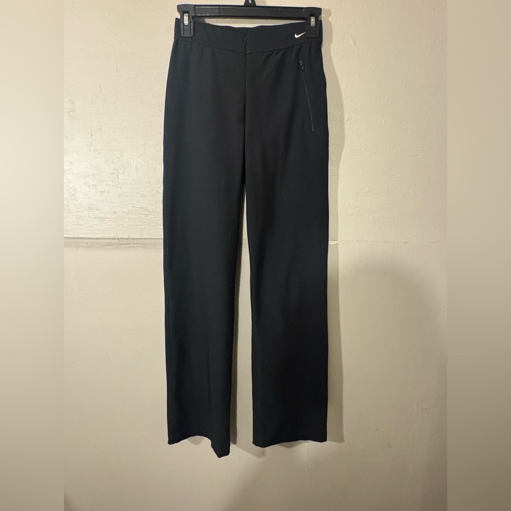 Nike Women's Vintage Athletic Black Pants Size Small